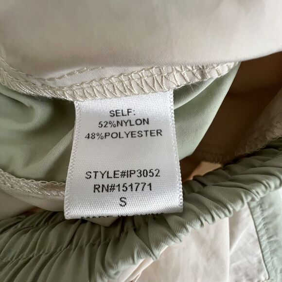 Le Lis Womens Beige Contrast Trim High Rise Wide Leg Track Pants Small NWT - Picture 8 of 9